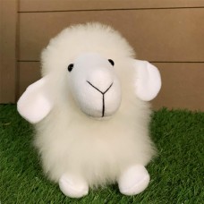 AUSKIN 羊驼毛玩偶 小羊 20CM 白色